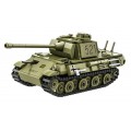 Sada stavebních kostek Zelený tank, 638 dílků.