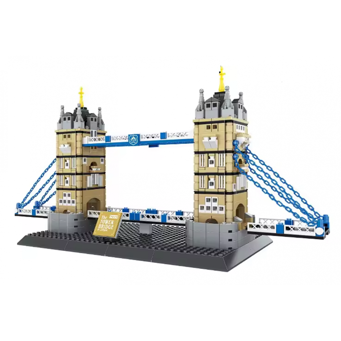 Sada budov Tower Bridge, 969 dílků.