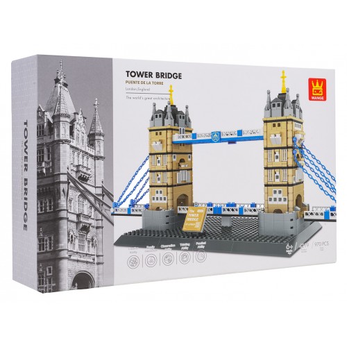 Sada budov Tower Bridge, 969 dílků.