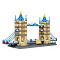 Sada budov Tower Bridge, 1054 dílků.