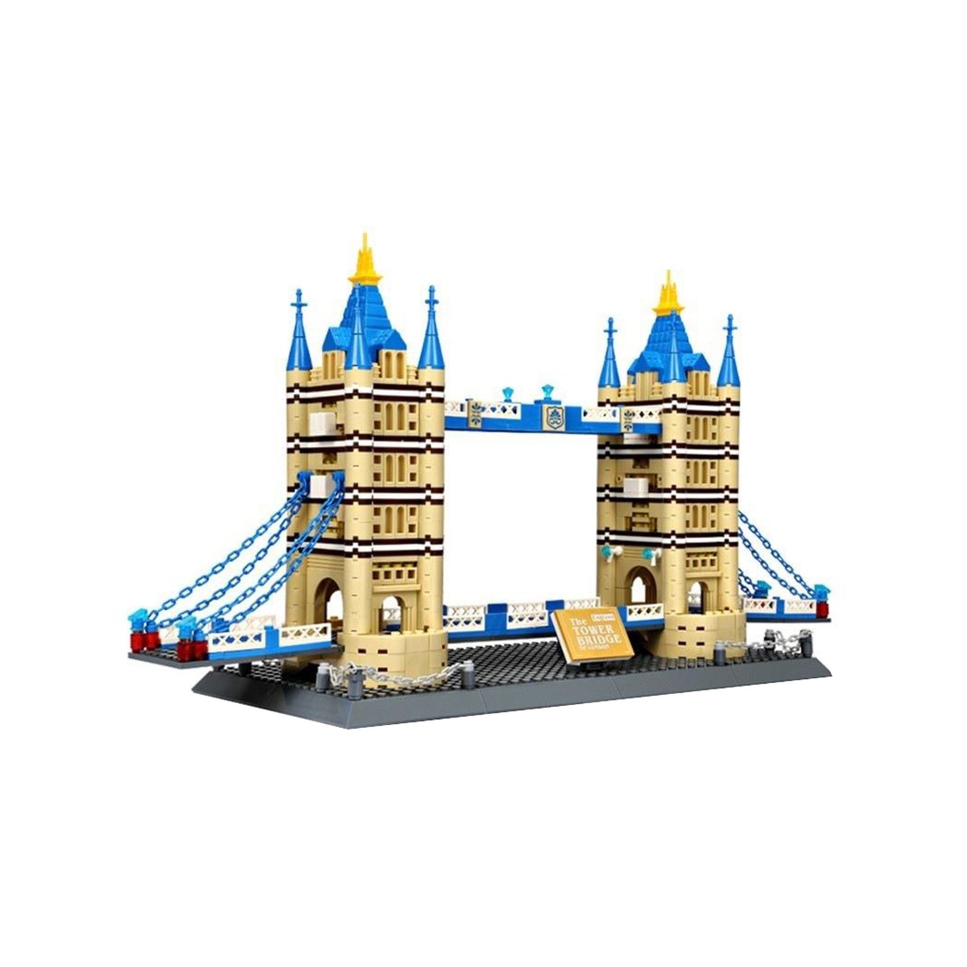 Sada budov Tower Bridge, 1054 dílků.