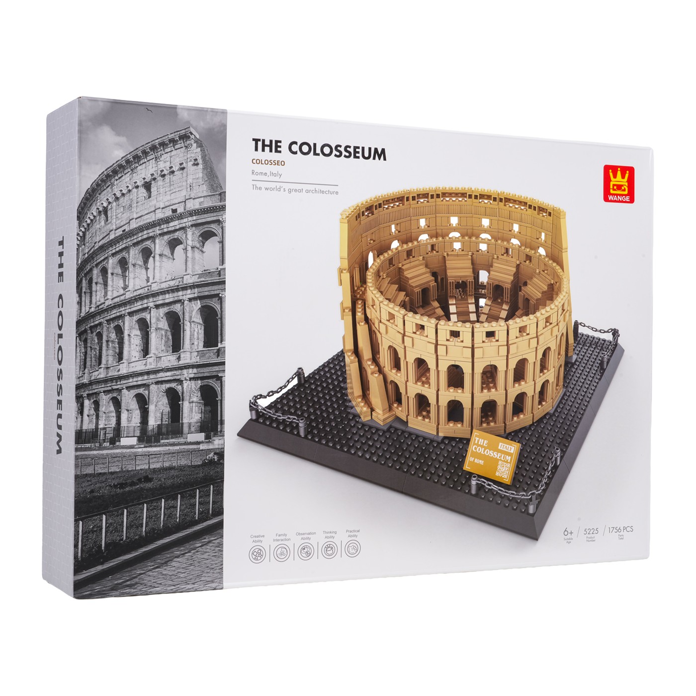 Sada stavebních kostek série Colosseum 1756 dílků.