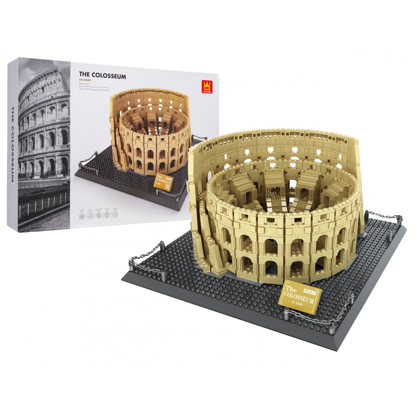 Sada stavebních kostek série Colosseum 1756 dílků.