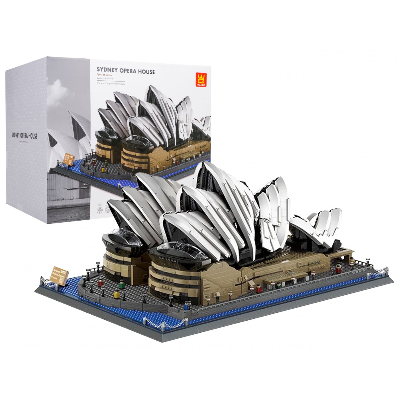 Stavebnice Sydney Opera House, 2937 dílků.