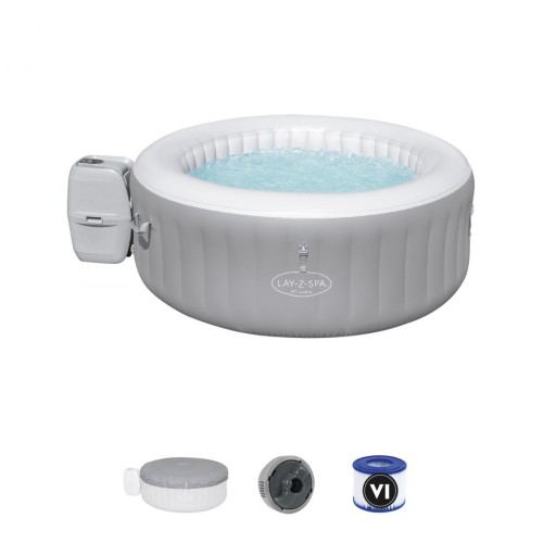 ST Lucia Lay-Z-Spa Jacuzzi Nafukovací 3místný kryt filtru čerpadla BESTWAY