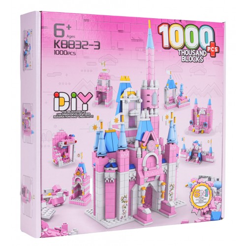 1000 dílná stavebnice Princezna Castle