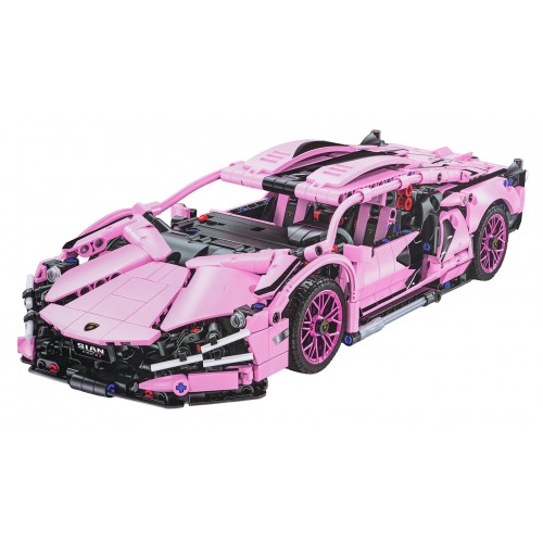Bloky do sportovních aut Růžové 1280ks.