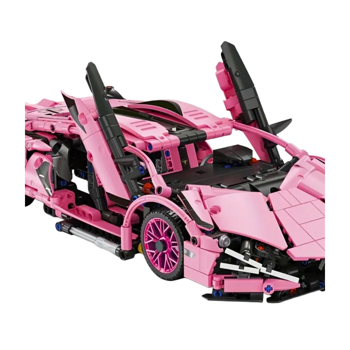 Bloky do sportovních aut Růžové 1280ks.