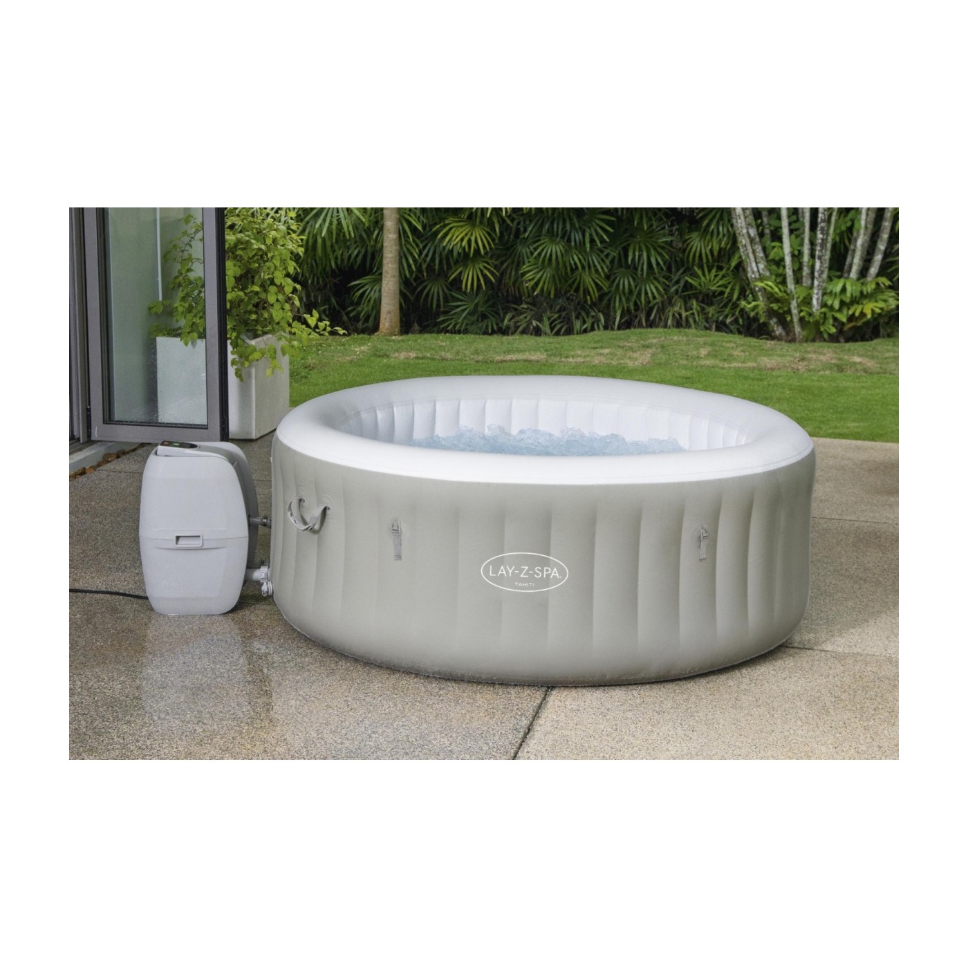 Tahiti Lay-Z-Spa Nafukovací Spa BESTWAY 4místný kryt filtru čerpadla