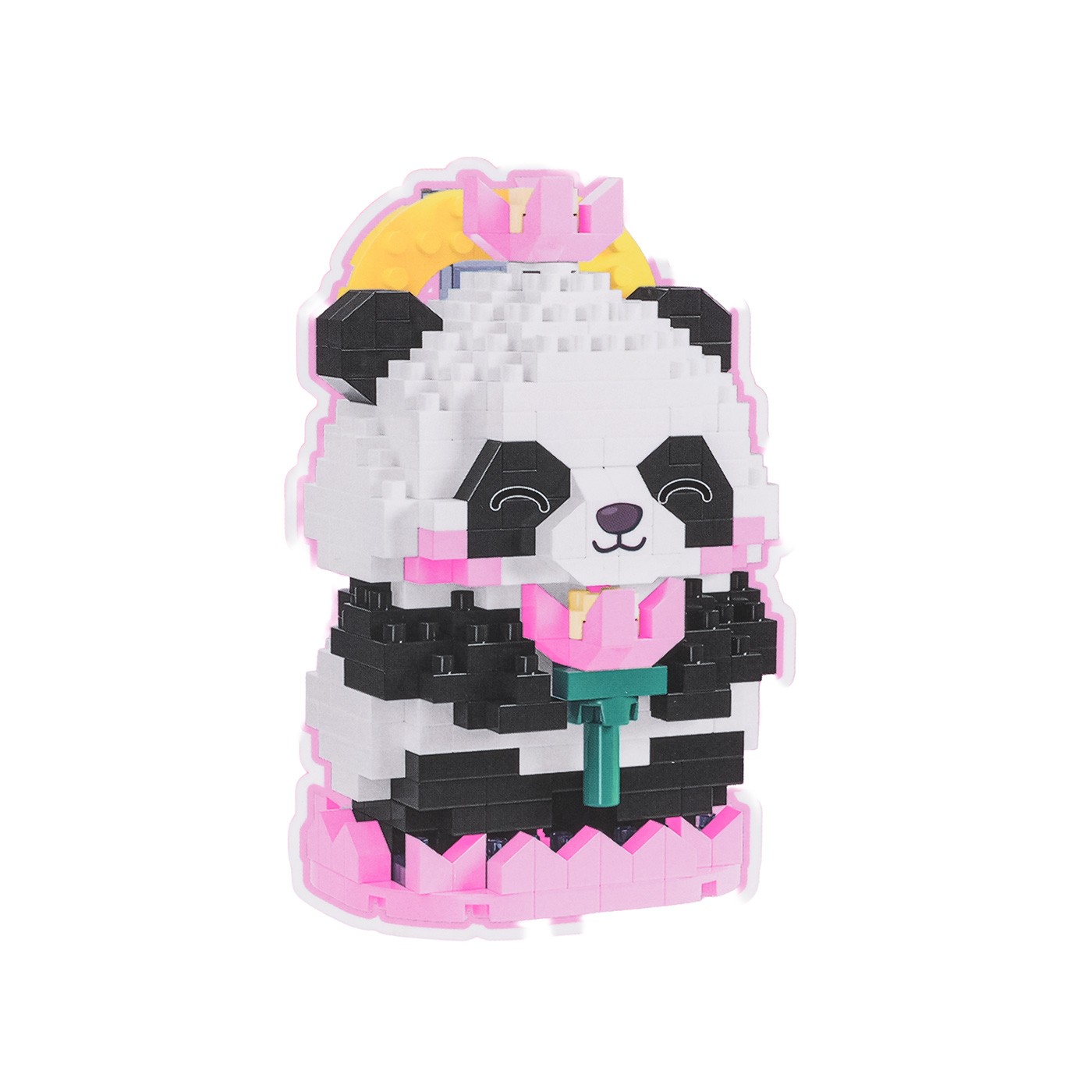 Sada 9 figurek MEGA Panda