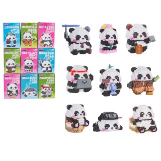 Sada 9 figurek MEGA Panda