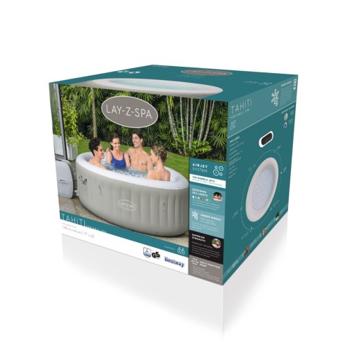 Tahiti Lay-Z-Spa Nafukovací Spa BESTWAY 4místný kryt filtru čerpadla