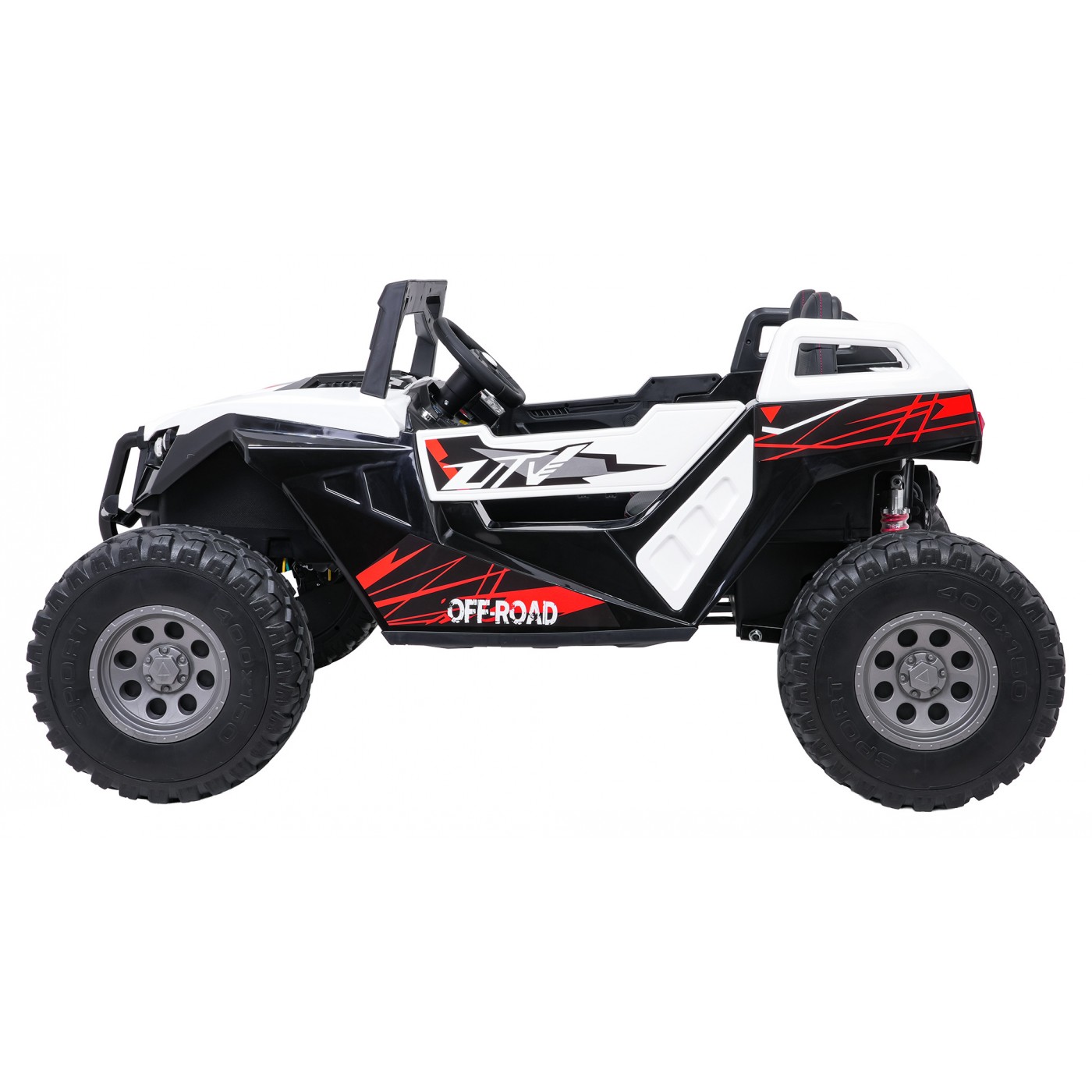 Buggy RTR Monster Speed ​​​​4x4 bílá