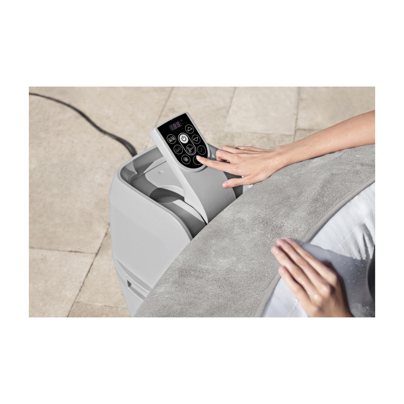 Curych Lay-Z-Spa AirJet Spa Celoroční BESTWAY 4místné + čerpadlo + EnergySense
