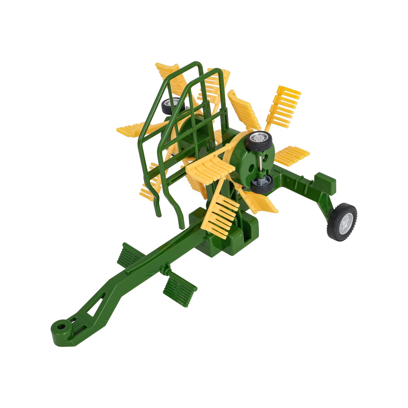 copy of Červený R/C traktor s Traktor + hrábě na dálkové ovládání 1:24 Červený