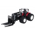 R/C červený traktor s turem
