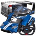 Ford GT modrý RASTAR model 1:14 Dálkové ovládání Auto + 2.4GHz Dálkové ovládání