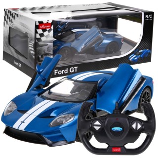 Ford GT modrý RASTAR model 1:14 Dálkové ovládání Auto + 2.4GHz Dálkové ovládání