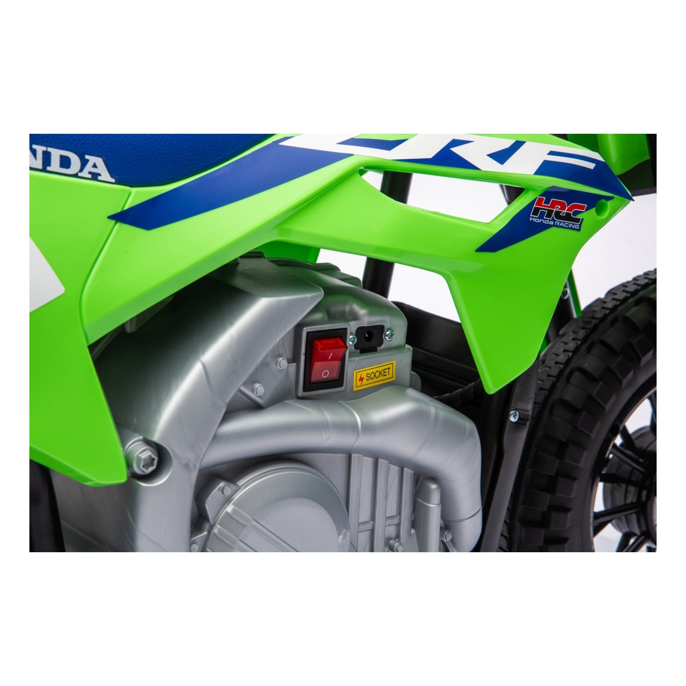 Vozidlo Motocykl HONDA CFR450R Zelená