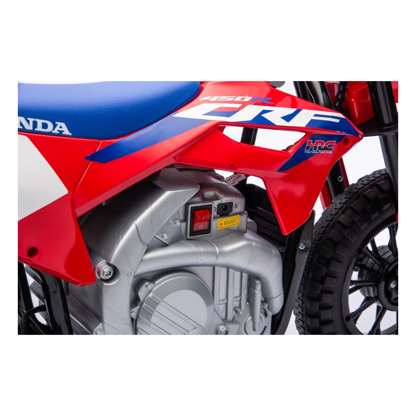 Vozidlo Motocykl HONDA CFR450R Červená