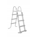 Steel Pro MAX Rack Pool 366x100 Šedý 12ft BESTWAY 4v1 + Pumpa Filtr + Žebřík