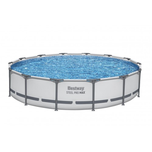 Steel Pro MAX Rack Pool 427x84 14 stop BESTWAY 3v1 + čerpadlo + filtr II