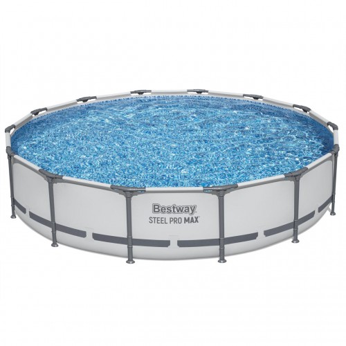 Steel Pro MAX Rack Pool 427x84 14 stop BESTWAY 3v1 + čerpadlo + filtr II