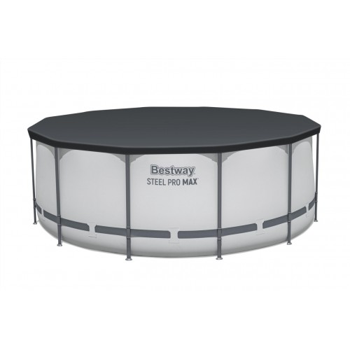 Steel Pro MAX Rack Pool 366x122 12ft BESTWAY 5v1 + Pumpa Filtr + Žebřík