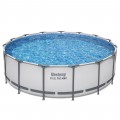Steel Pro MAX 457x122 15 stop BESTWAY 5v1 Rackový bazén + příslušenství