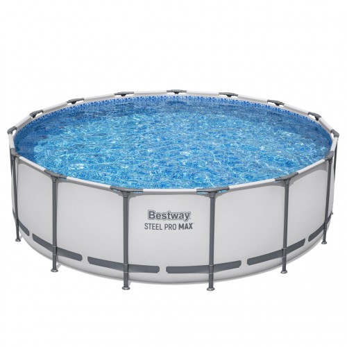 Steel Pro MAX 457x122 15 stop BESTWAY 5v1 Rackový bazén + příslušenství