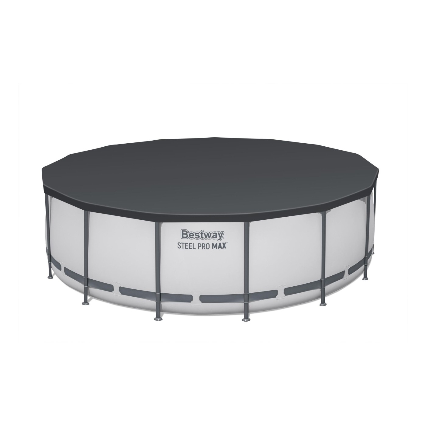 Steel Pro MAX 457x122 15 stop BESTWAY 5v1 Rackový bazén + příslušenství