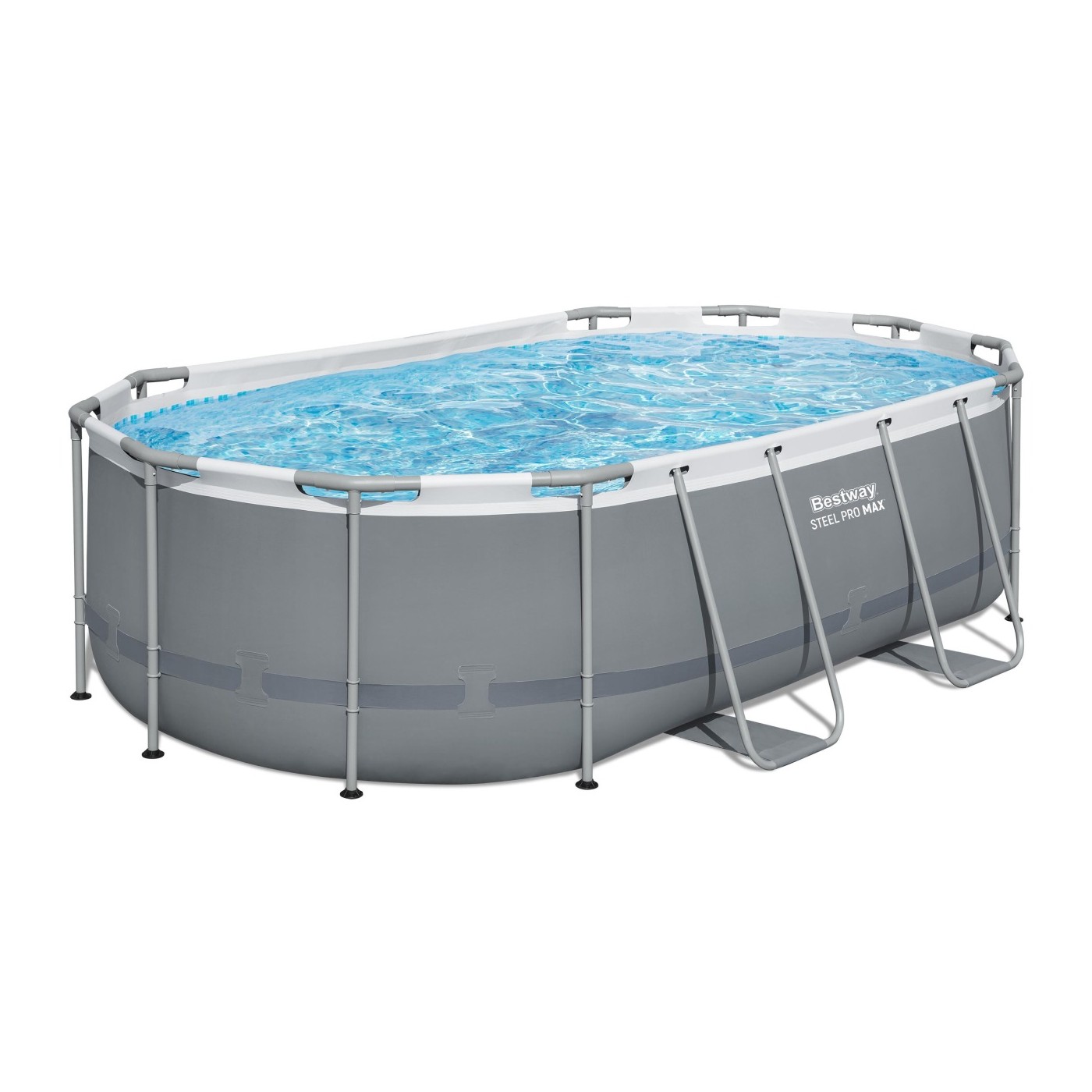 rámový bazén Power Steel 427x250x100 14x8FT BESTWAY 6v1 + Příslušenství