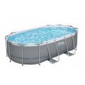 rámový bazén Power Steel 427x250x100 14x8FT BESTWAY 6v1 + Příslušenství