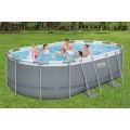 rámový bazén Power Steel 427x250x100 14x8FT BESTWAY 6v1 + Příslušenství