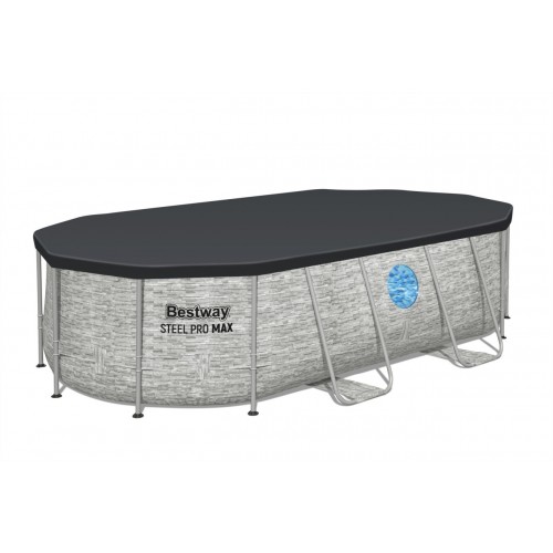Power Steel Swim Vista Rack bazén s oknem 427x250x100 14x8FT BESTWAY 7V1