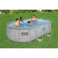 Power Steel Swim Vista Rack bazén s oknem 427x250x100 14x8FT BESTWAY 7V1