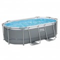 Bazén s lištou 305x200x84 10x6FT BESTWAY + 5v1 + ChemConnect rack pool