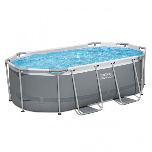 Bazén s lištou 305x200x84 10x6FT BESTWAY + 5v1 + ChemConnect rack pool