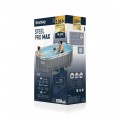 Bazén s lištou 305x200x84 10x6FT BESTWAY + 5v1 + ChemConnect rack pool