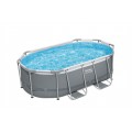 Bazén s lištou 305x200x84 10x6FT BESTWAY + 5v1 + ChemConnect rack pool