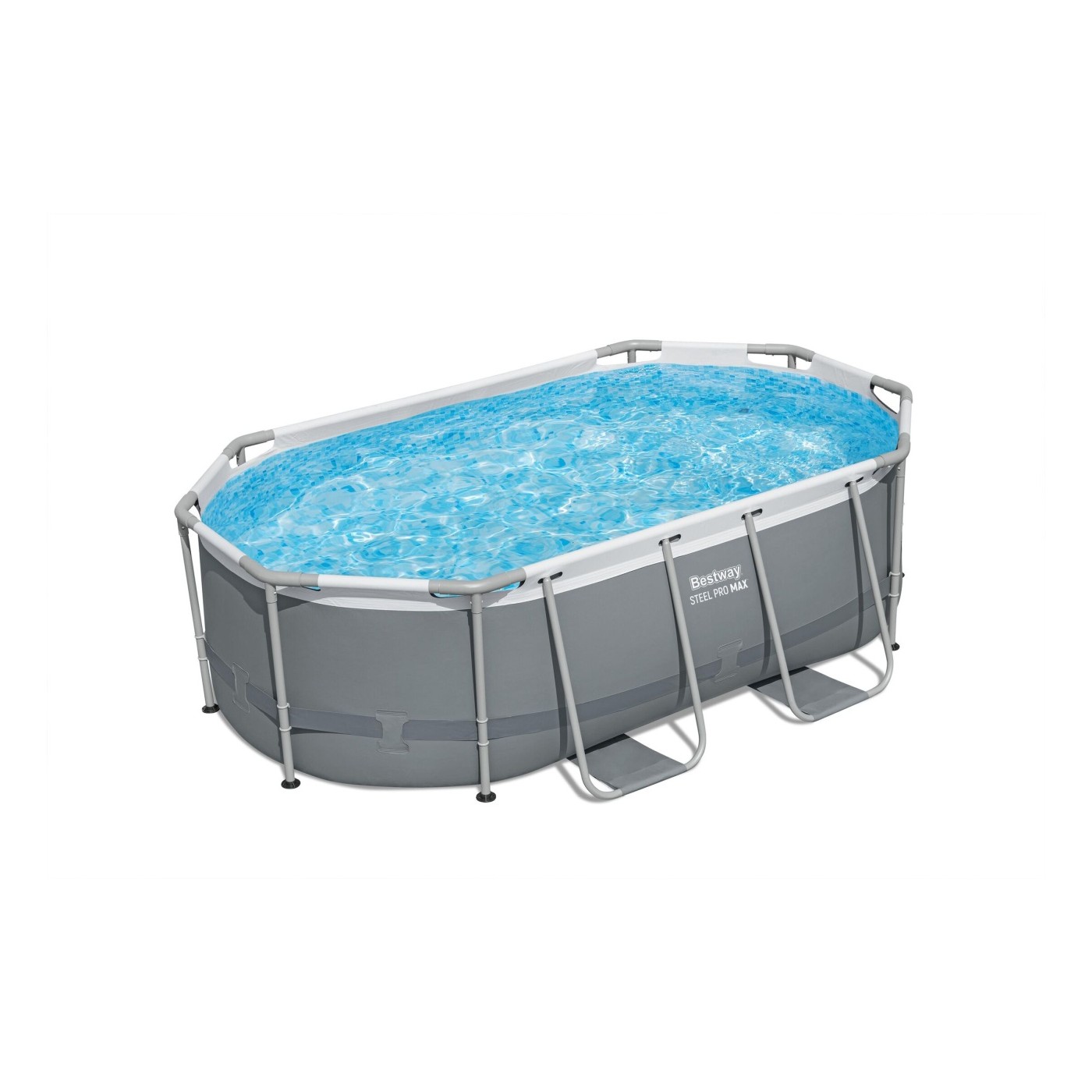 Bazén s lištou 305x200x84 10x6FT BESTWAY + 5v1 + ChemConnect rack pool