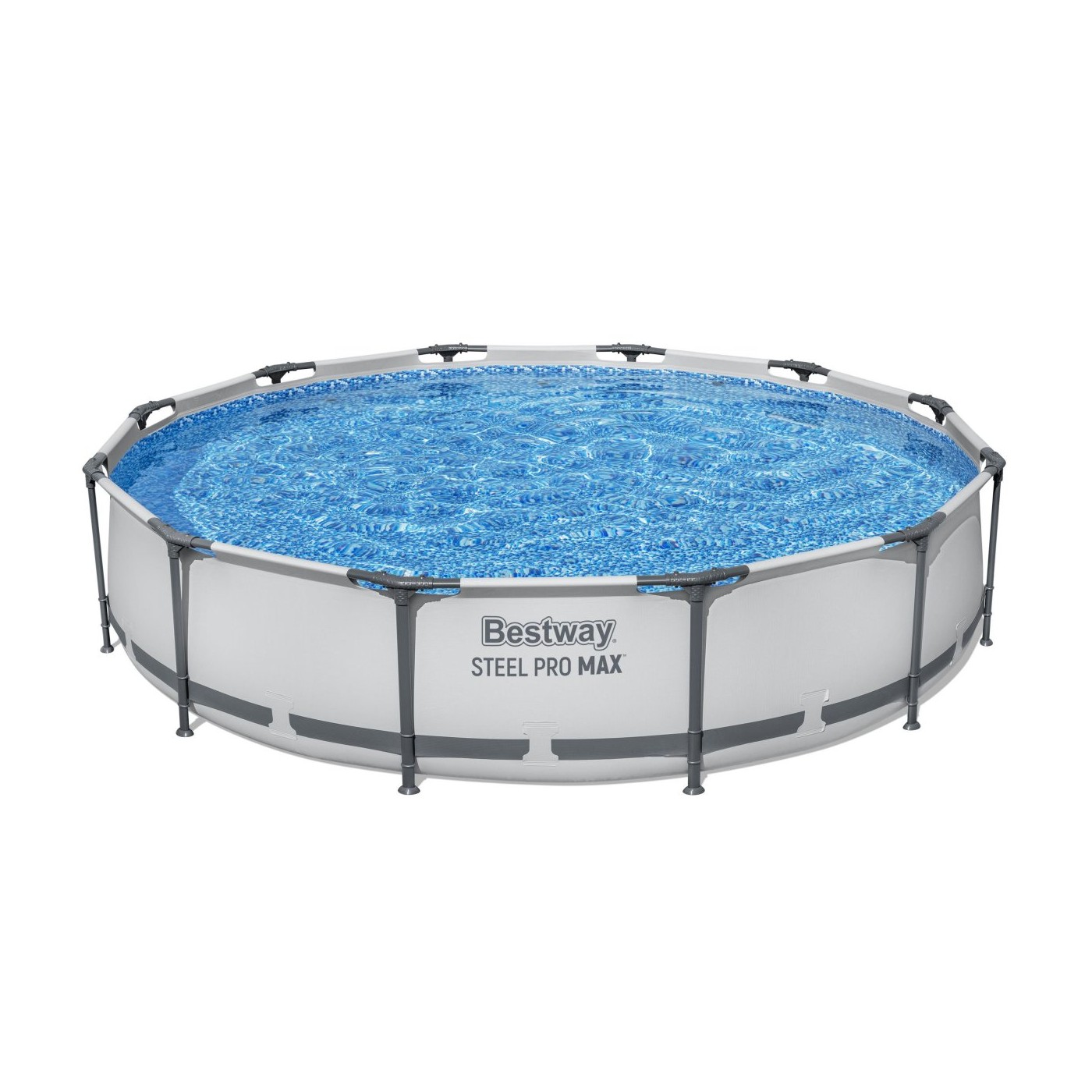Steel Pro MAX Ocelový bazén 366x76 Kulatý 12ft filtr čerpadla BESTWAY 3V1