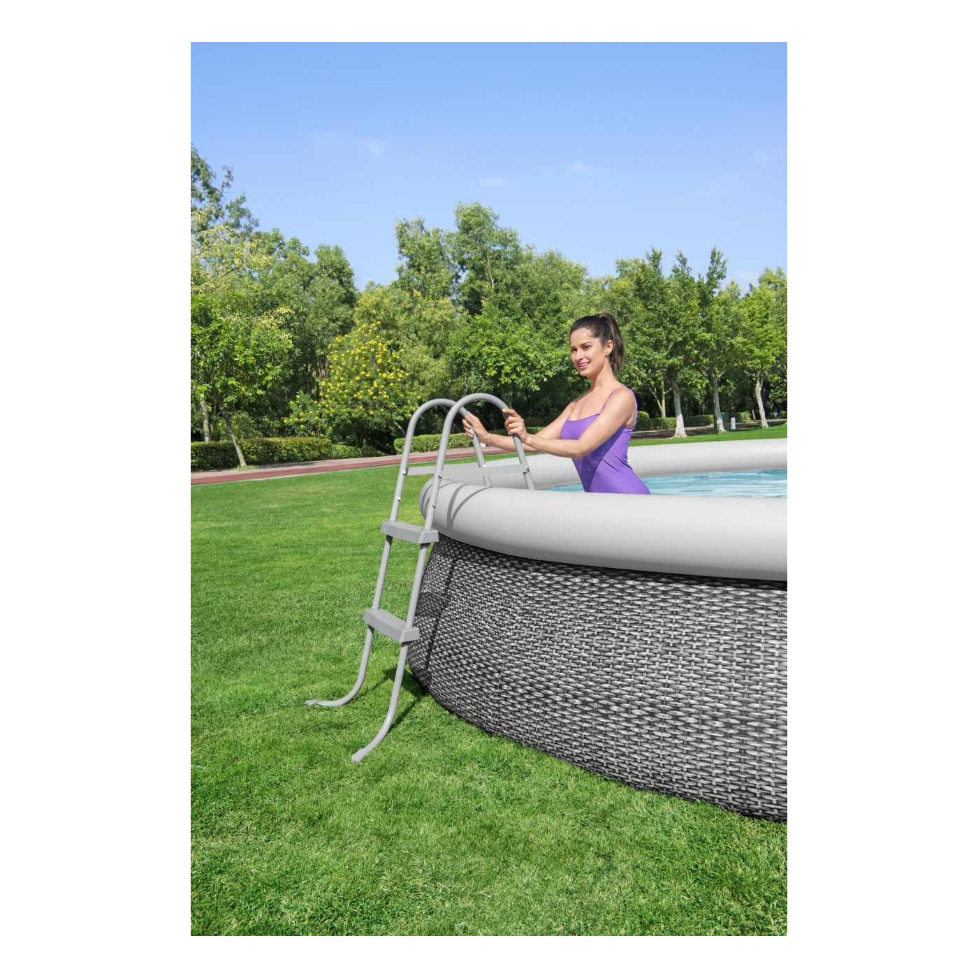 Zahradní bazénový žebřík BESTWAY 84 cm