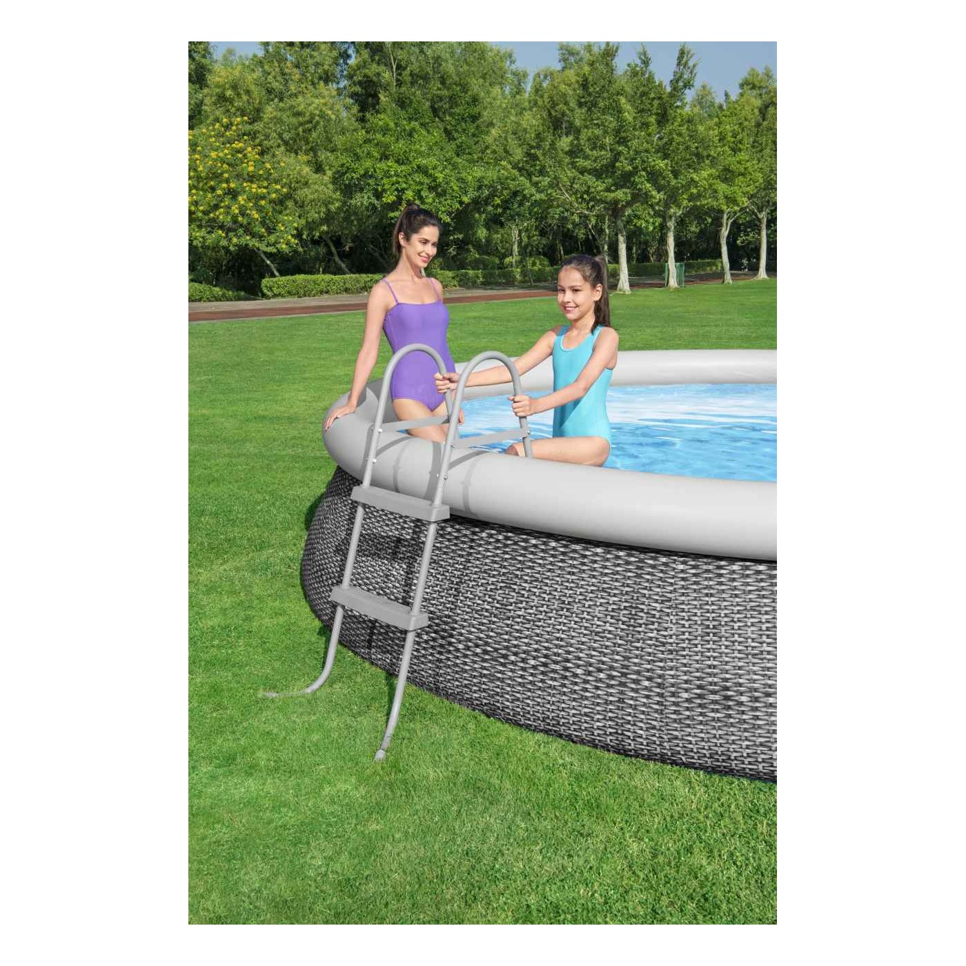 Zahradní bazénový žebřík BESTWAY 84 cm