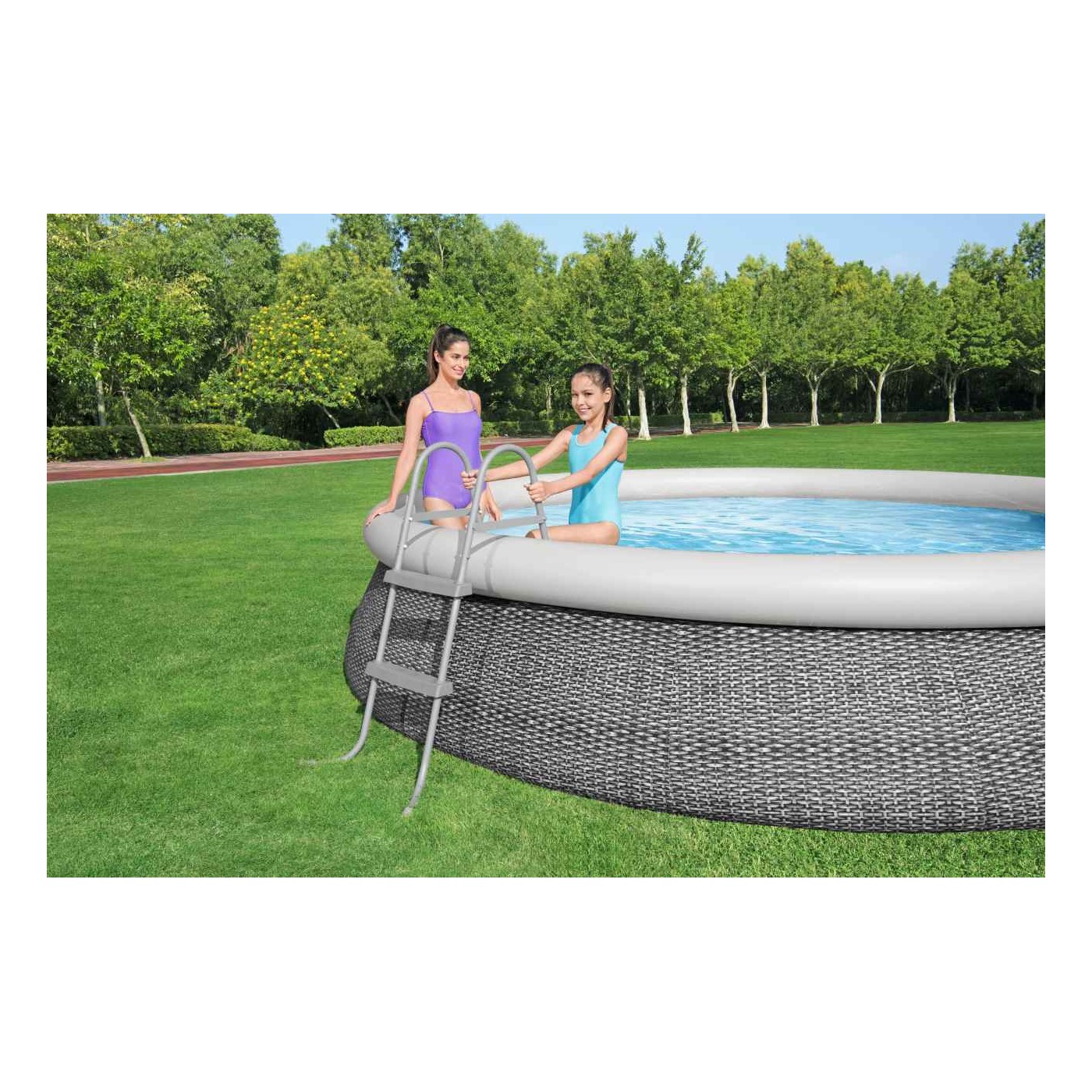 Zahradní bazénový žebřík BESTWAY 84 cm