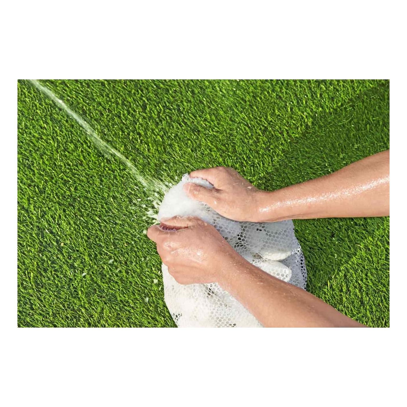Polysphere FlowClear Písková pumpa Filtrační patrona BESTWAY PET kuličky 500g