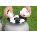 Polysphere FlowClear Písková pumpa Filtrační patrona BESTWAY PET kuličky 500g