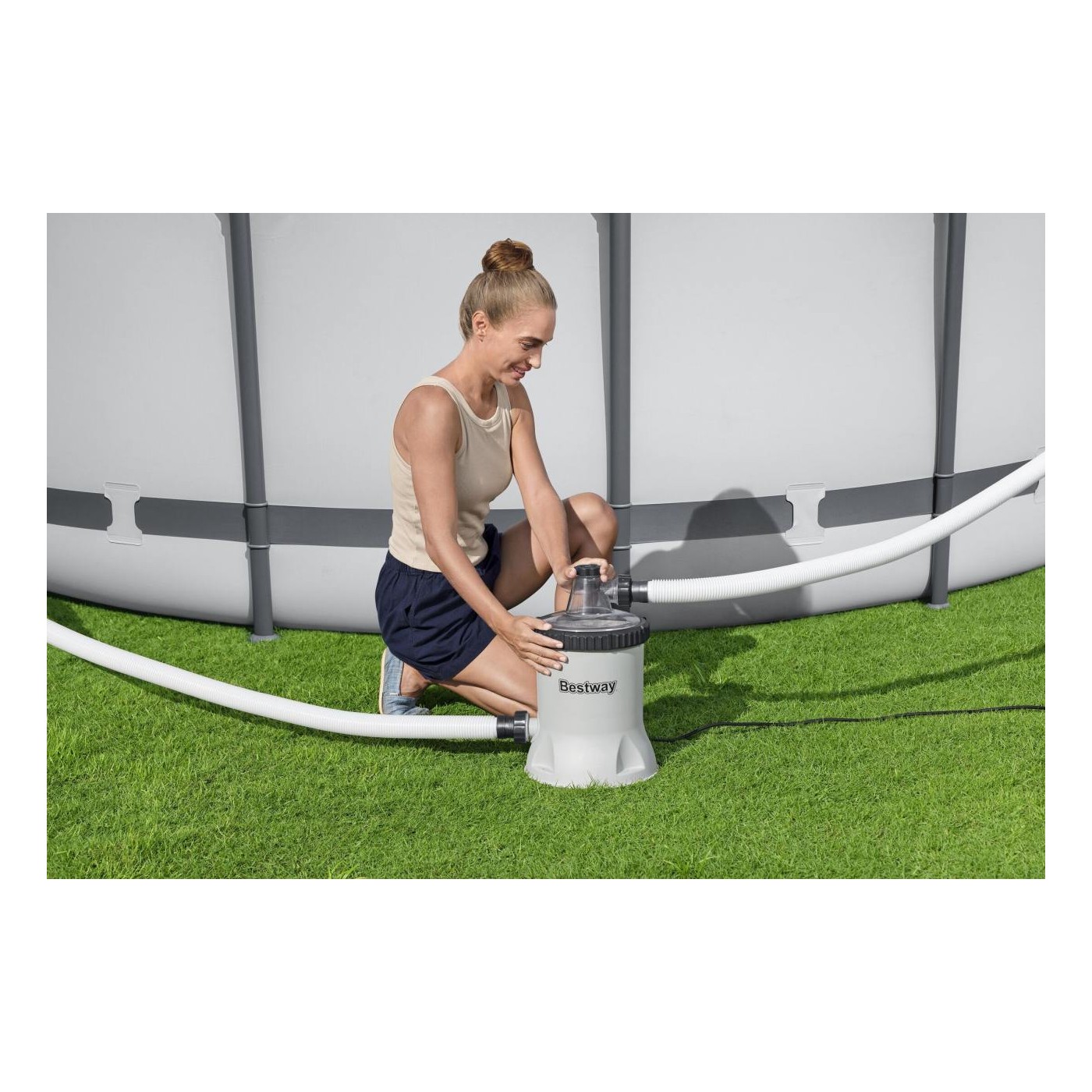 Bestway Polysphere FlowClear filtrační patrona s pumpou 1500 galonů