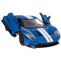 Ford GT modrý RASTAR model 1:14 Dálkové ovládání Auto + 2.4GHz Dálkové ovládání