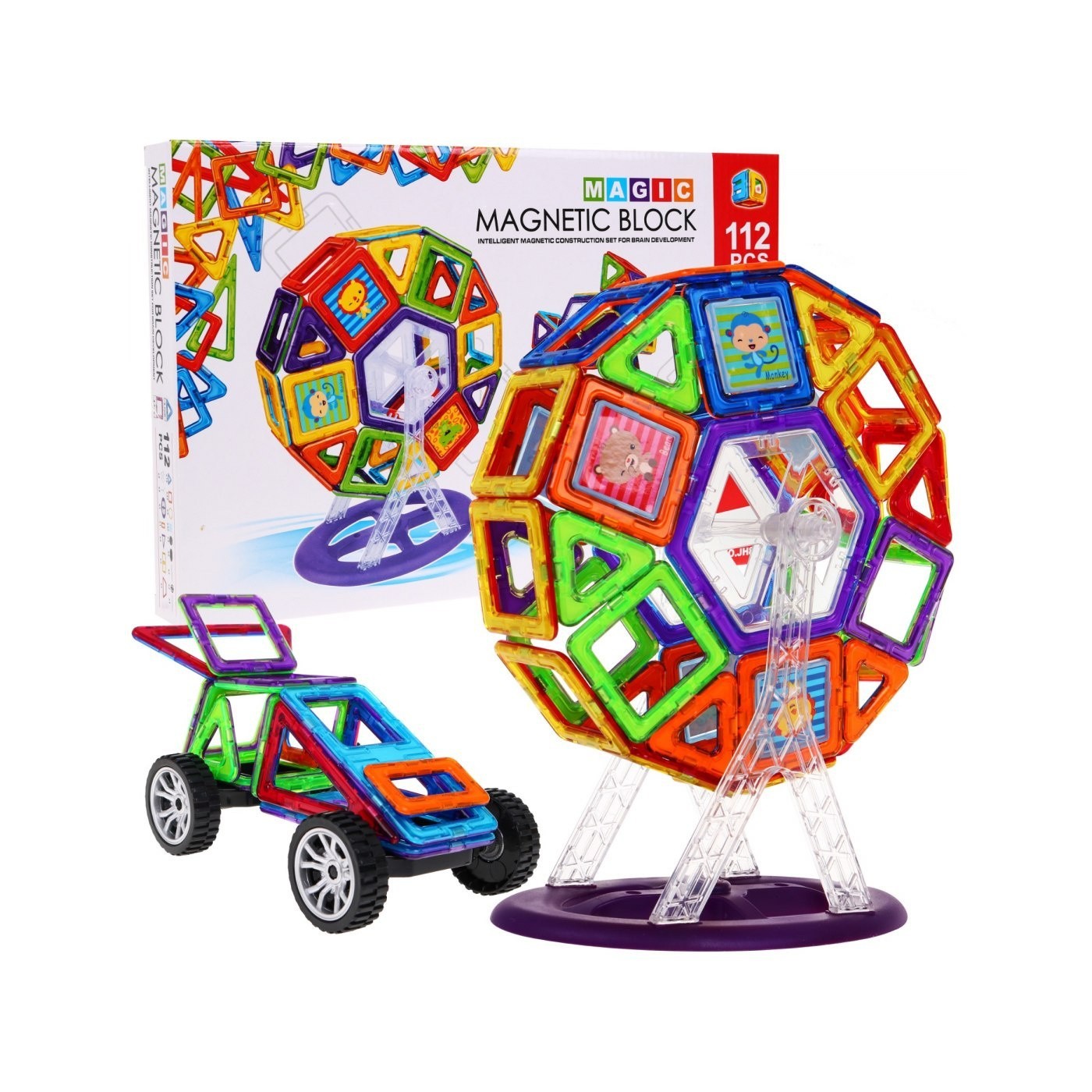 Magické magnetické bloky 112 položek